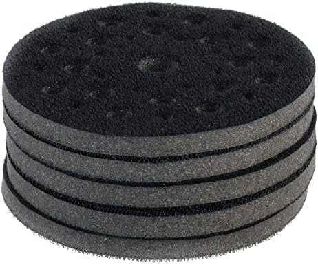 Mirka Interface Pad 5 Inch 33-Hole Hook & Loop Grip, 0.39'' Thick, 5 Pack