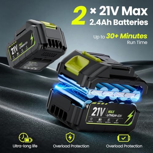 Cordless Leaf Blower, Lightweight Handheld Blowers for Lawn Care