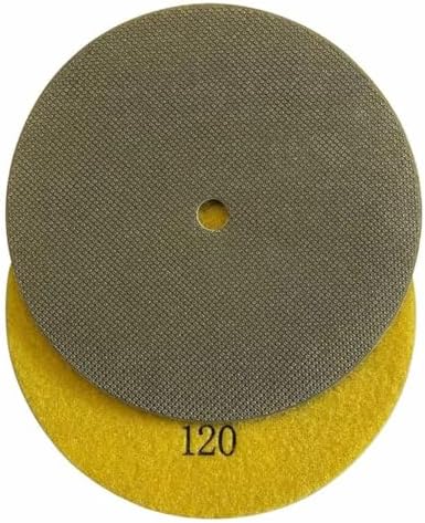 7" Electroplated Diamond Grinding Pad, 100/120 Diamond Grit