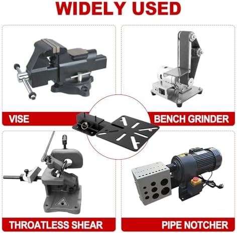 Mount Vise and Grinder, with Workbench Receiver Hitch, Table Mount