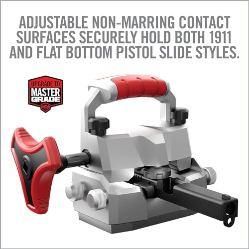 Real Avid Master Handgun Sight Pusher, Grey/red