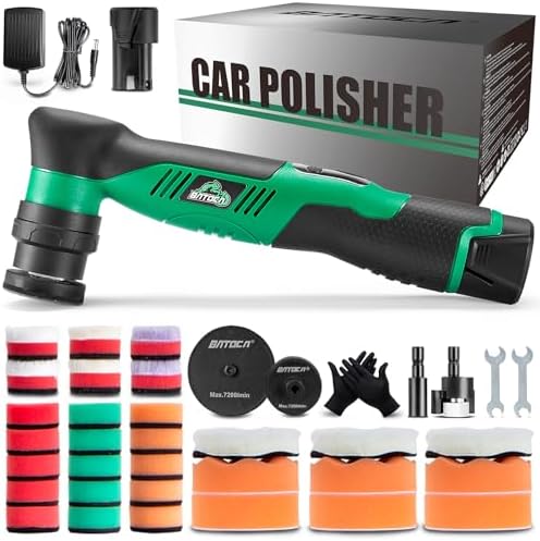 BATOCA S5 Cordless Mini Car Polisher Buffer Sander Rotary & Dual Action