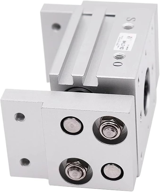 MHL2 Double Acting Pneumatic Gripper 10D 16D 20D 25D 32D D1 D2 Wide T Type Air Gripper Parallel Clamp Cylinder(MHL2-25D)