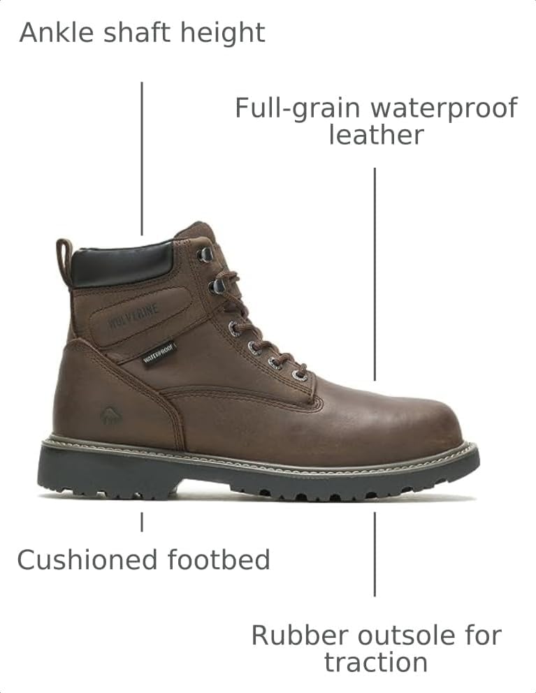 Wolverine Men's Floorhand Waterproof 6" Boot