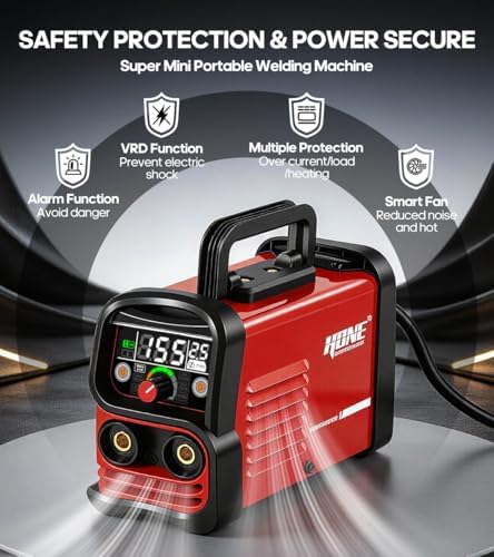 HONE 110V Stick Welder,with LED Light 25 Welding Rods for DIY Garage Farm Repair