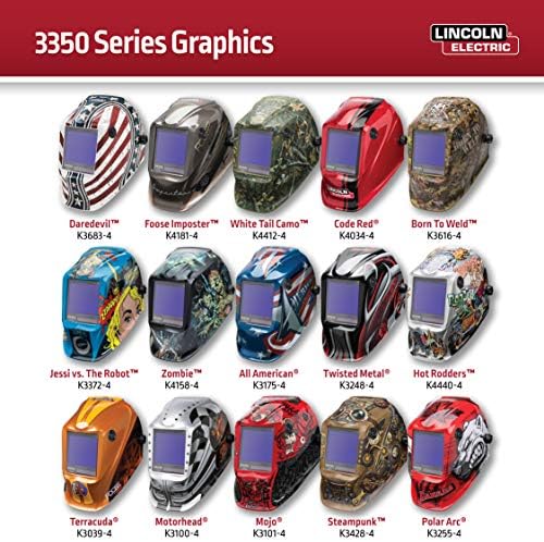 Lincoln Electric VIKING 3350 Hot Rodders™ Welding Helmet