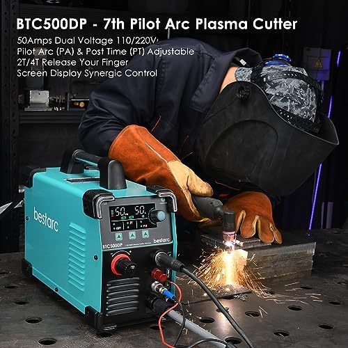 Pilot Arc Plasma Cutter-BTC500DP 7Gen & AG60P Consumables Kit 50PCS