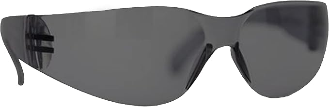 BISON LIFE Clear Safety Glasses – ANSI Z87.1 Scratch & Impact Resistant Wrap Around Eye Protection Goggles for Men & Women