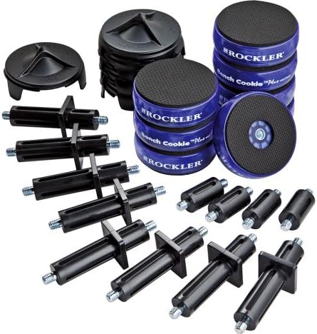 Rockler Bench Cookies Work Gripper Master Kit with Risers & Cones