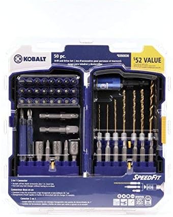 Kobalt 350030 50 pc. Drill and Driver Set