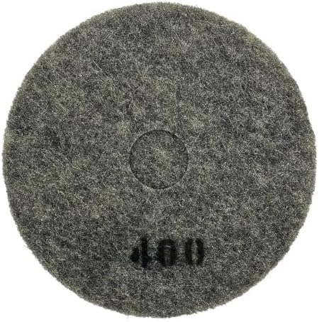 17" Phenolic Polishing Pads for Walkbehind Grinders, Fits 17", 400 Grit