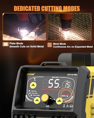 HIZONE 55A 4/5" Max Cut Plasma Cutter Machine