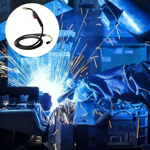 10ft 150A Mig Welding Gun Replacement M10/M100 M15/M150 Fits Miller Millermatic 90,120,130,130XP,135,140,141,150,175,180s,185, DVIs,211 MIG Welder