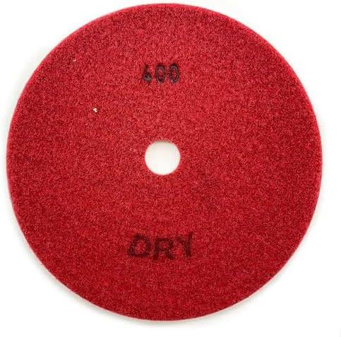 7" Pro Series Dry Stone/Concrete Polishing Pads, Turbo Style, 400 Grit