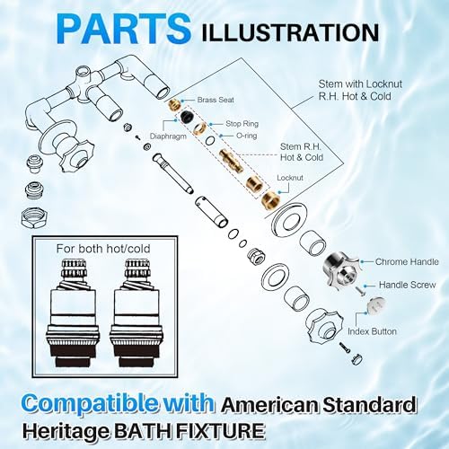 Complete Faucet Rebuild Trim Kit