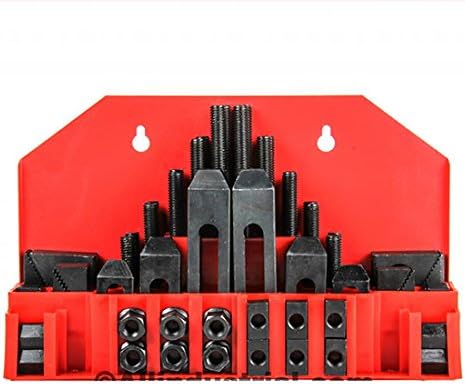 All Industrial Tool Supply 58 Pc Pro-Series 5/8" T-Slot Clamping Kit for Bridgeport Mill, 1/2-13