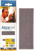Mirka Abranet Net Sheets Sandpaper 2.75 x 8 inch Grit 180 10 pcs