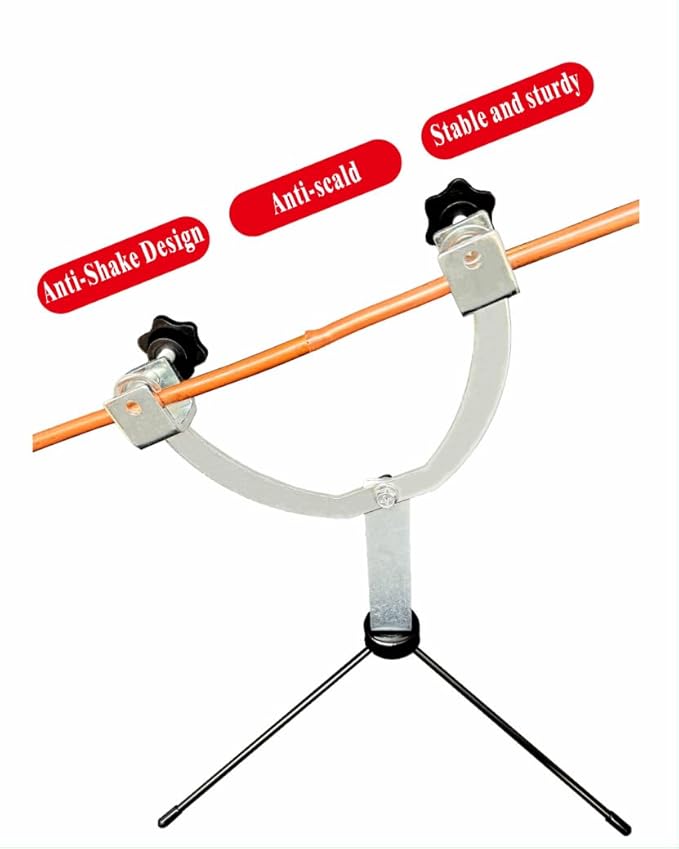 Copper Pipe Welding Bracket,Copper Pipe Welding Tool for HVAC Repair， Welding Bracket Which Can be One-Person Operation and Have Anti-Shake Design and Adjustable Angles