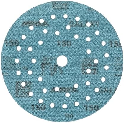 Mirka Sanding Discs Galaxy Multifit 5 inch Grit 150 50 Pack