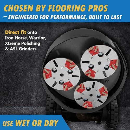 Diamond Grinding Discs for ASL XPS Ironhorse, #18/20 Grit, Medium Bond