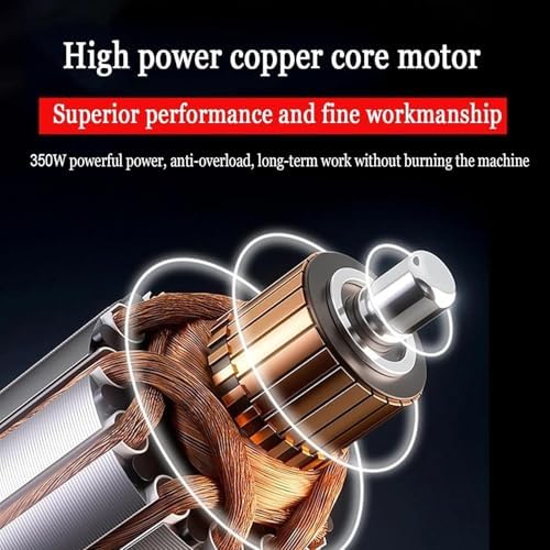 350W Corded Electric Die Grinder Sander Polisher Grinding Tool for Contour Grinding, Cutting, Polishing, Milling, 6 Variable Speed Control, 15000 RPM