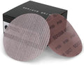 Serious Grit - 6-Inch P180 Grit Ceramic Mesh Sanding Discs - 50 Pack
