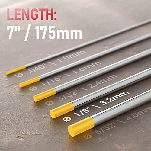 YESWELDER TIG Welding Tungsten Electrode 1.5% Lanthanated
