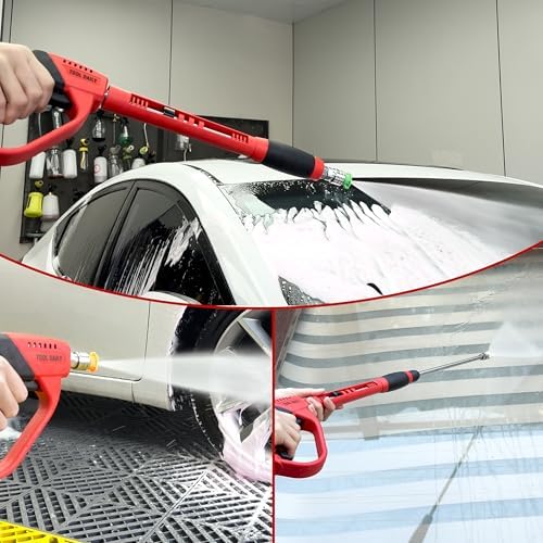 Tool Daily Pressure Washer Gun with 3/8" Swivel Quick Connector, 5000 PSI