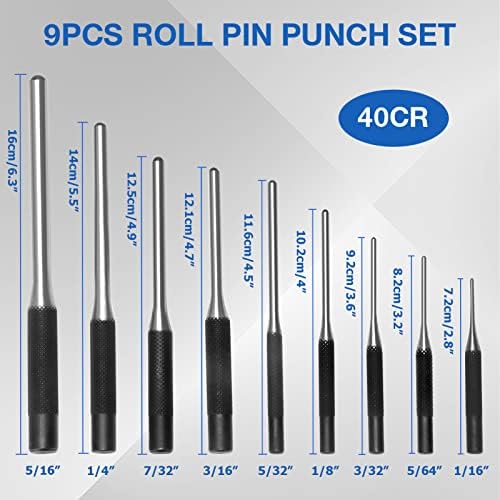 BULLTOOLS Precision Screwdriver Set, 100-Piece Torque Screwdriver Engineering Repair Kit, Roll Pin Punch Set with Magnetic Screwdriver Handle and Storage Case for Maintenance