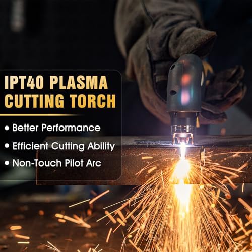 TOOLIOM 60A Non-Touch Pilot Arc Plasma Cutter, 110/220V