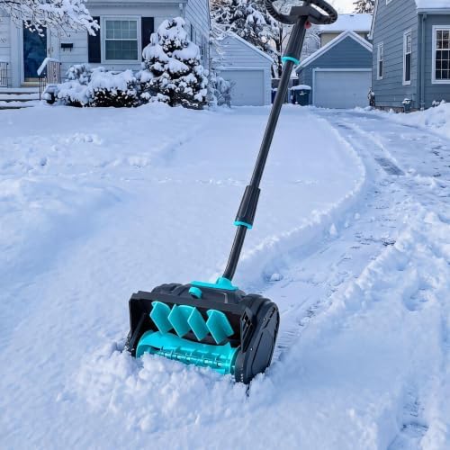 Garvee 13" Snow Blower Cordless - Snow Shovel for Driveway