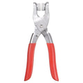 uxcell Metal Snaps Buttons Plier, Universal Handheld Metal Press Snaps Fastener Tool Pearl Snap Button Kit for DIY Small Fabric Sewing, Red