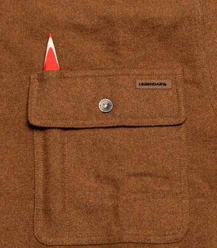 Legendary Whitetails Mens Flannel Long Sleeve Button Down 100% Cotton Shirt