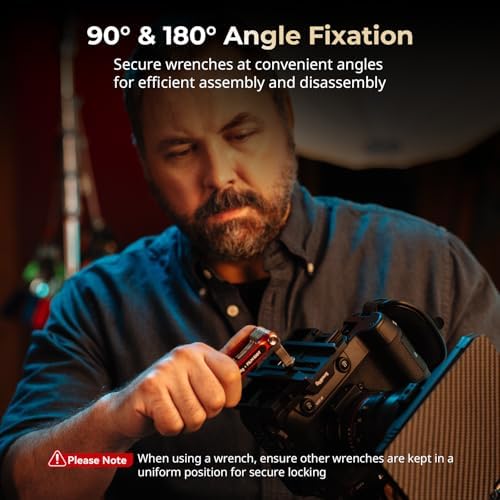 SmallRig x FILM RIOT 10-in-1 Folding Tool Set (Red) - 4813