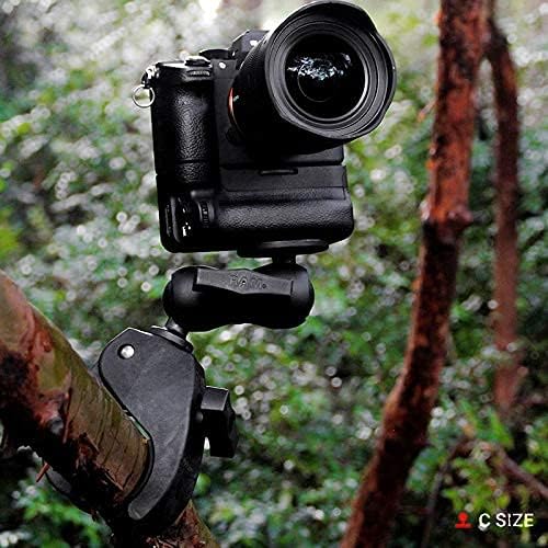 RAM MOUNTS Tough-Claw Large Clamp Mount with C Size 1.5" Ball Base