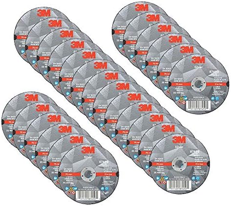 3M Silver Cut-Off Wheel, 87459, 36+, T1, 3 in x 0.06 in x 3/8 in