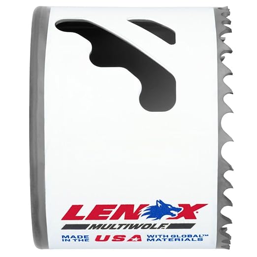 Lenox 2-1/2 Inch Speed Slot Bi-Metal Hole Saw
