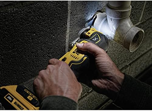 DEWALT DCS356BR 20V MAX XR Brushless Lithium-Ion 3-Speed Cordless Oscillating Multi-Tool (Tool Only) (Renewed)