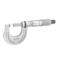 Starrett Outside Micrometer with One-Piece Spindle, Advanced Sleeve Design and Tapered Frame - Quick and Easy Adjustment,0-1" Range, .0001" Graduation - T230XRL