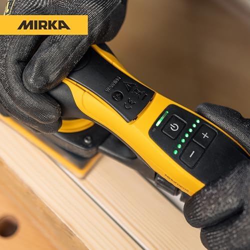 Mirka DEOS II 343X 3 x 4 inch Rectangular Electric Orbital Sander 3mm Orbit