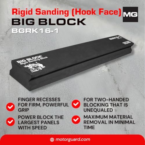 Motor Guard - Sanding Block (BGRK16-1),One Size