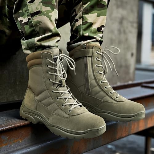 NORTIV 8 Men's Military Tactical Work Boots