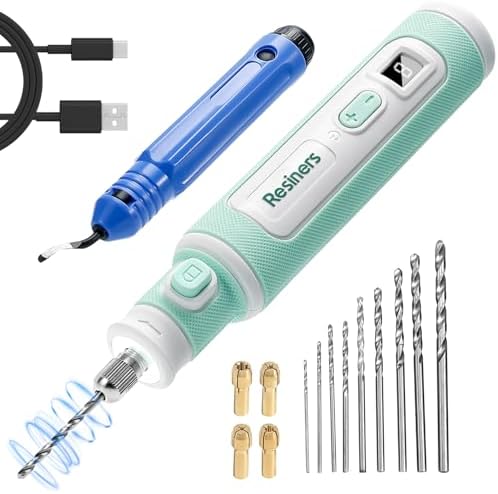 Resiners Cordless Rotary Tool Kit for Resin Molding, Plastic, Wooden Crafts