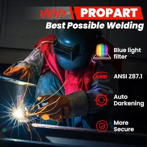 Shade11 | 2×4 1/4 Auto Darkening Welding Lens | Blue Puddle Technology Welding Lens | Compatible with 2×4.25 Welding Helmets | Welding Lens 2×4 1/4 (Gold)