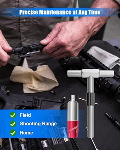 Maintenance Kit with T-Handle Wrench Torque Drivers Battery Cap Tool | Portable Multi-Functional Hardcase Maintenance Tool Set