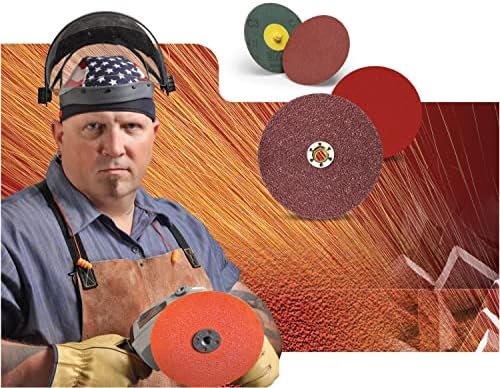 3M Cubitron II Fibre Disc, 987C, 36+, 5 in x 7/8 in, Die 500P