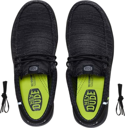 HEYDUDE Men's Wally Work CT | Water-Repellent, Slip Resistant Work Shoe