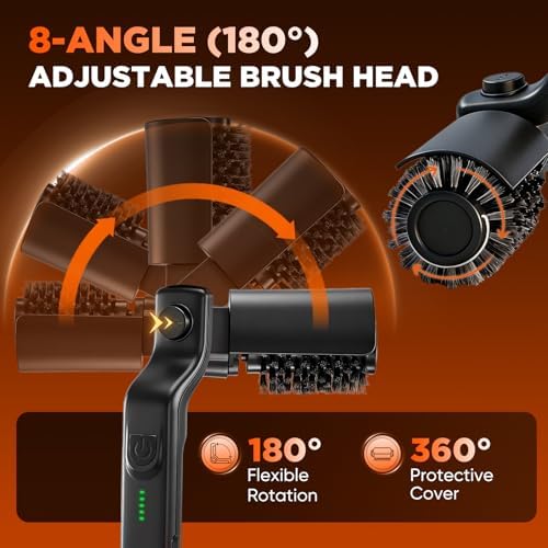 Sakerplus Electric Grill Brush,3-Speed Grill Cleaning Brush for Camping