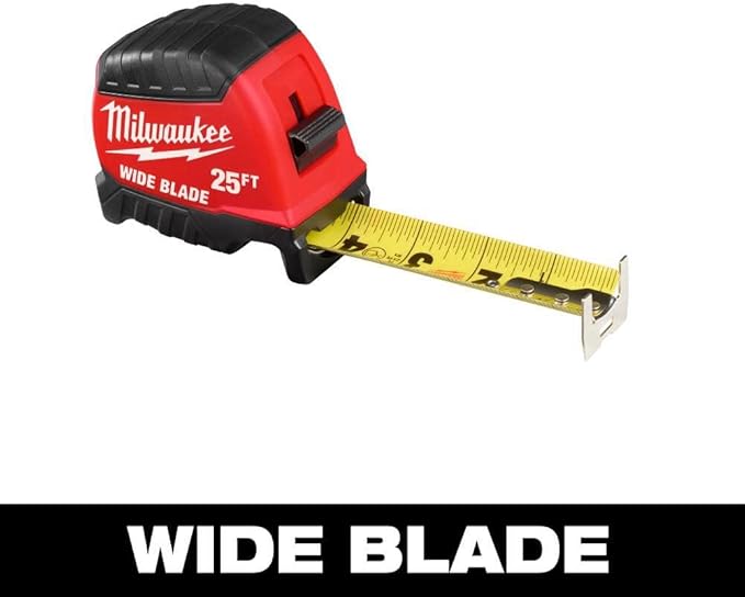 Milwaukee Electric - 25FT Wide Blade Tape Measure