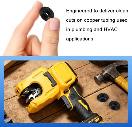 DCE1542CW Tubing Cutter Wheels for DeWalt DCE154 20V MAX XR 4 Pack